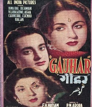 Gauhar (1953) movie poster