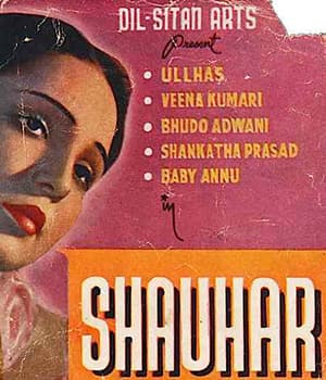 Shauhar (1948) poster