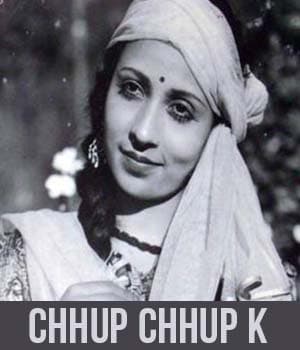 Chhup Chhup Ke (1948) poster