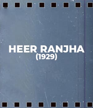 Heer Ranjha (1929) movie poster