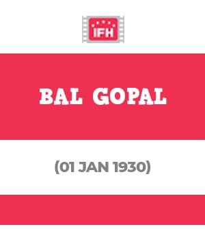 Bal Gopal (1930) poster