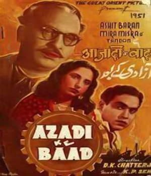 Azadi Ke Baad (1951) poster