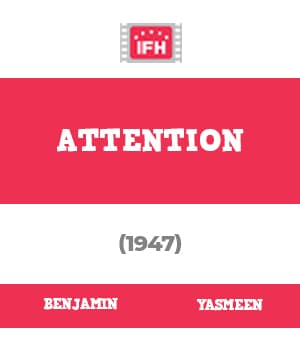 Attention (1947) poster