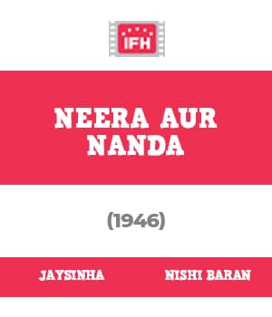 Neera Aur Nanda (1946) poster