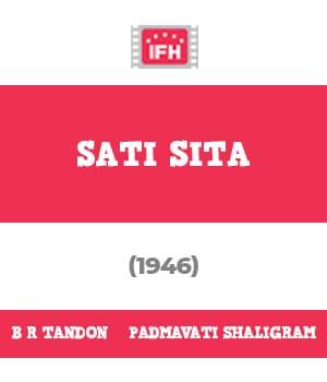 Sati Sita (1946) poster