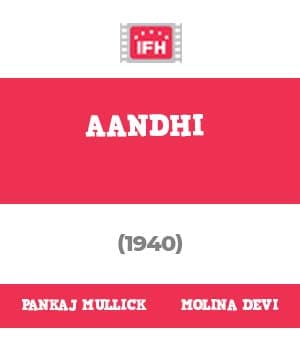 Aandhi (1940) poster