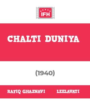 Chalti Duniya (1940) poster