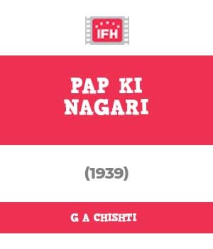 Pap Ki Nagari (1939) poster