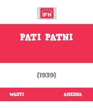 Pati Patni (1939) poster