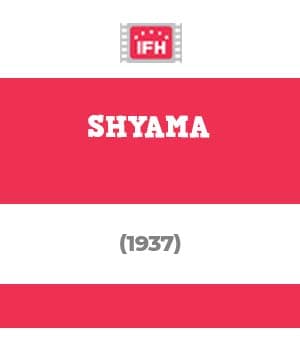 Shyama (1937) poster