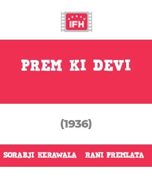 Prem Ki Devi (1936) poster