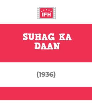 Suhag Ka Daan (1936) poster