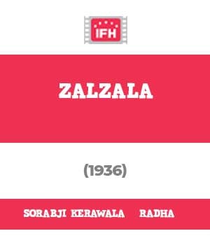 Zalzala (1936) poster