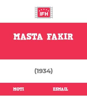 Masta Fakir (1934) poster