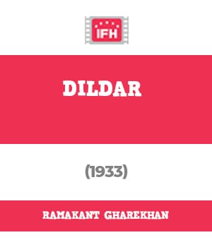 Dildar (1933) poster