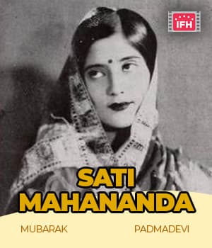 Sati Mahananda (1933) poster