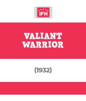 Valiant Warrior (1932) poster