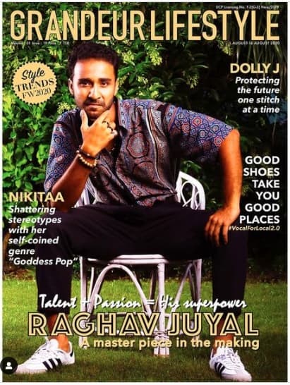 Grandeur Lifestyle Magazine Cover August 2020