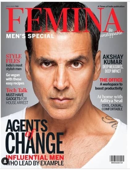 Femina India Magazine Cover Sept 2020