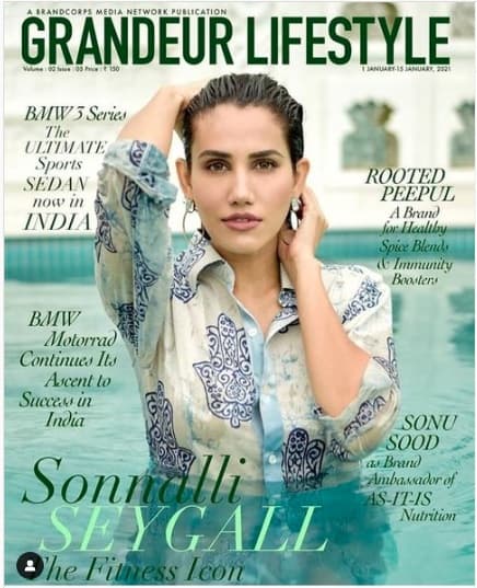 Grandeur Lifestyle Magazine Cover January 2021 — Magazine Covers