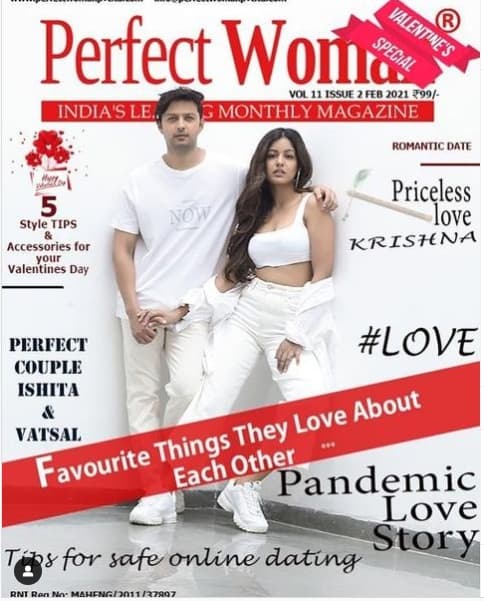 Perfect Woman Magazine Cover Feb 2021