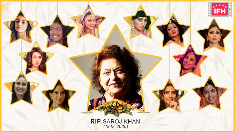 Some Songs Remain Alive Forever For Their Music And Some For Their Dance Moves, Saroj Khan Gave Us The Entire Library Of The Latter