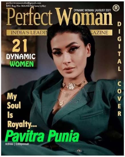 Perfect Woman Magazine Cover August 2021 — Magazine Covers