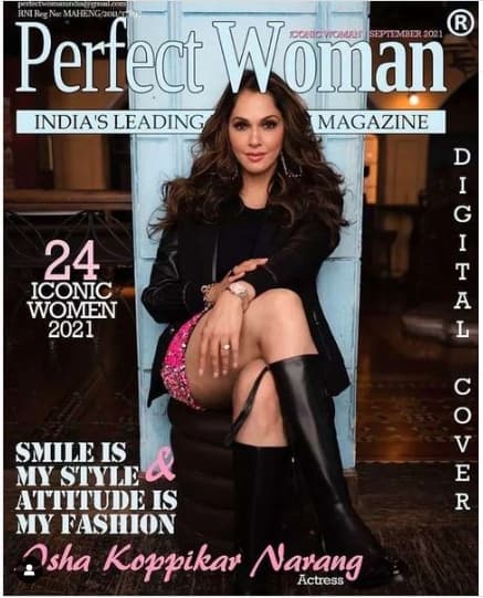 Perfect Woman Magazine Cover September 2021 — Magazine Covers