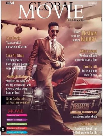 Global Movie Magazine September 2021 — Magazine Covers