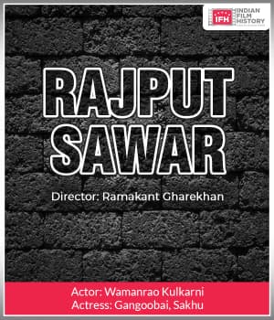 Rajput Sawar (1929) poster
