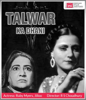 Talwar Ka Dhani (1929) poster