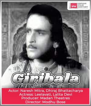 Giribala (1930) poster