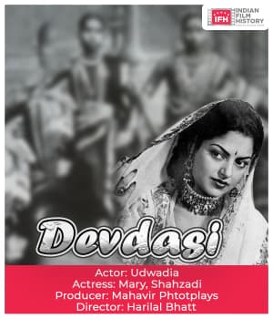 Devdasi (1930) poster