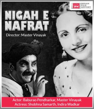 Nigah E Nafrat (1935) poster