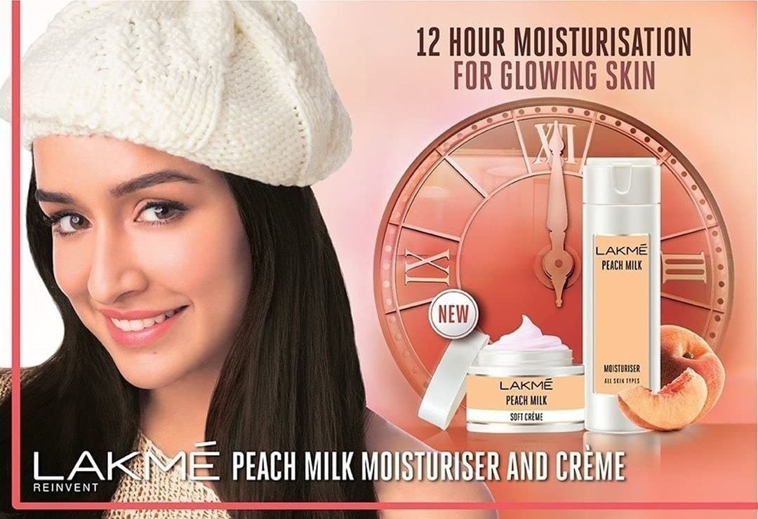 Lakme Peach Milk Moisturiser and Soft Creme Tvc