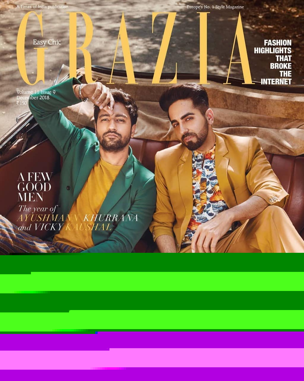 Grazia India Magazine December 2018