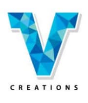 V Creations logo