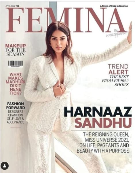 Femina India Magazine Cover April 2022