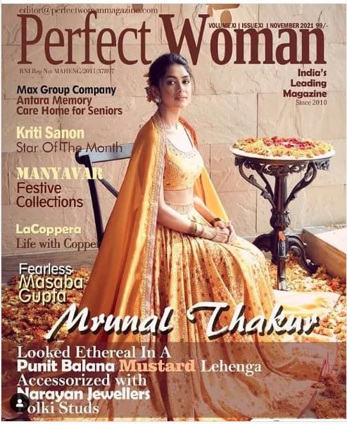Perfect Woman Magazine Cover November 2021