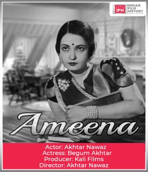 Ameena (1934) poster