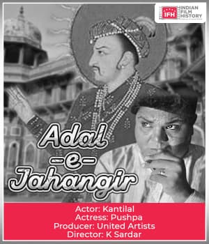 Adal E Jahangir (1934) poster