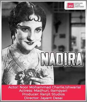 Nadira (1934) poster