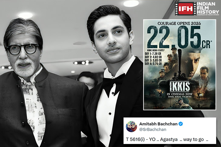 Amitabh Bachchan Cheers Grandson Agastya As ‘Ikkis’ Maintains Strong Box Office Momentum