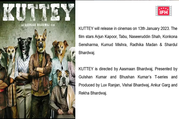 Arjun Kapoor And Tabu Starrer Kuttey To Hit The Theatres In January 2023